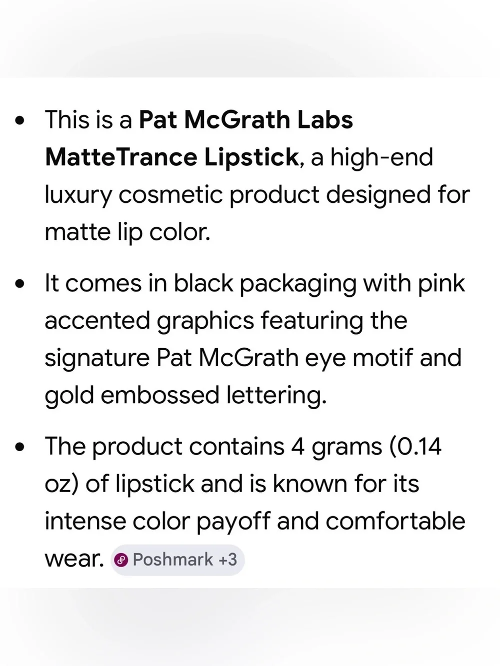 Pat McGrath MatteTrance Lipstick - Dusty Rose (107)